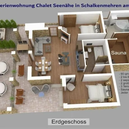 Apartment Luxus 5 Sterne - Seenaehe